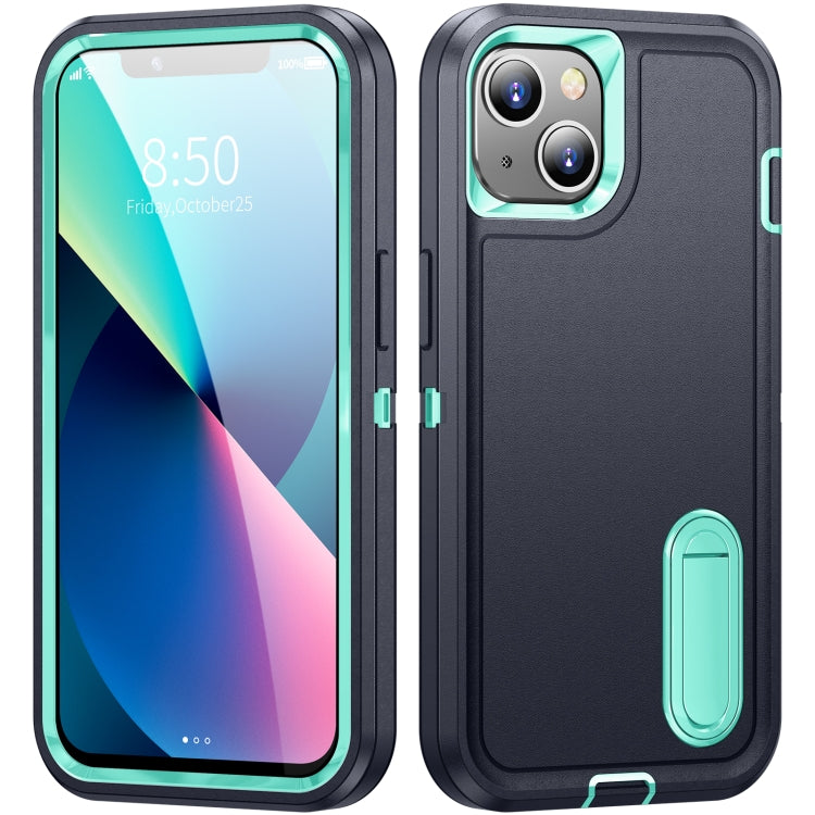 3 in 1 Rugged Holder Phone Case, For iPhone 13, For iPhone 13 Pro, For iPhone 13 Pro Max, For iPhone 12 / 12 Pro, For iPhone 12 Pro Max, For iPhone 11
