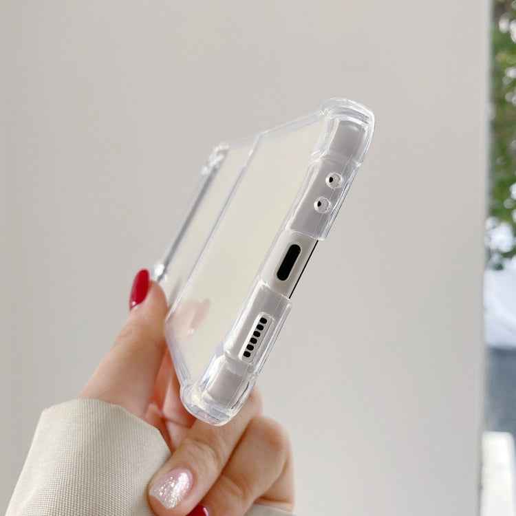 For Samsung Galaxy Z Flip4 Transparent TPU Shockproof Phone Case