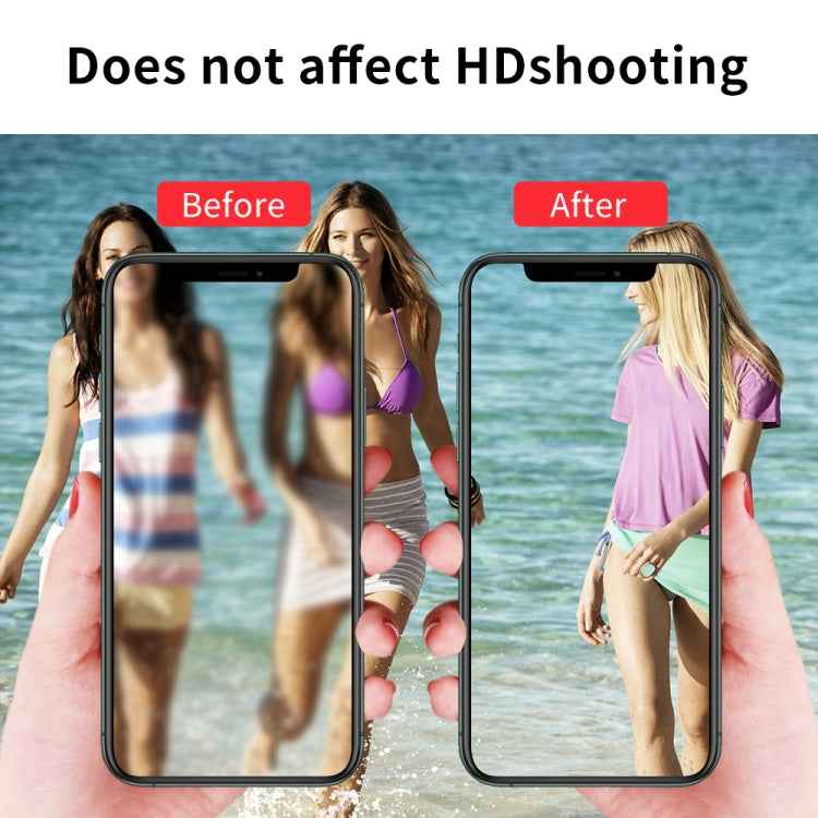 9D Transparent Rear Camera Lens Protector Tempered Glass Film Combination Packages