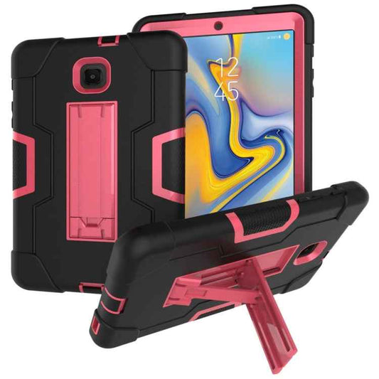 Contrast Color Silicone + PC Combination Case with Holder, For Galaxy Tab A 8.0 (2018) T387, For Galaxy Tab A 8.0 (2019) T290, For Galaxy Tab A 10.1 (2019) T510, For iPad 10.2