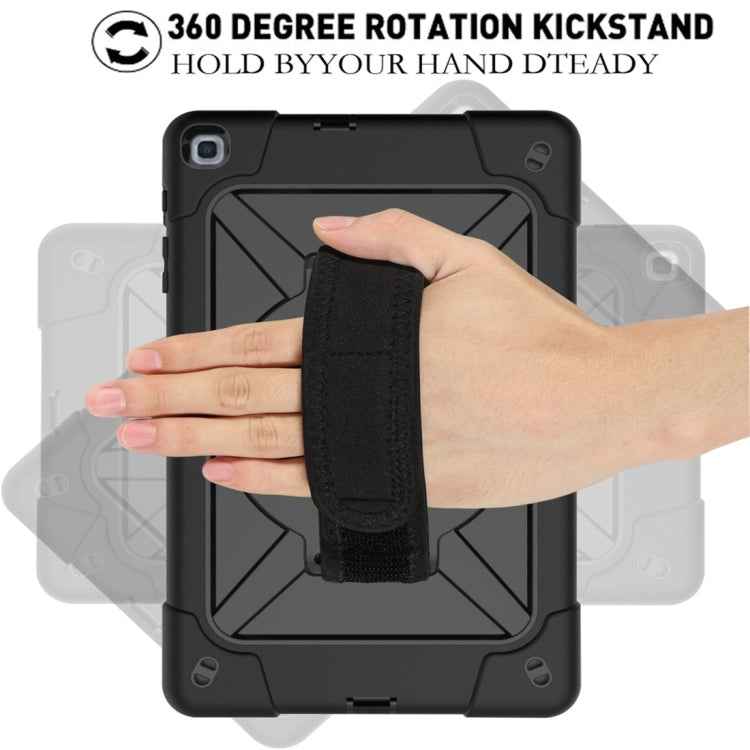 Contrast Color Silicone + PC Combination Case with Holder