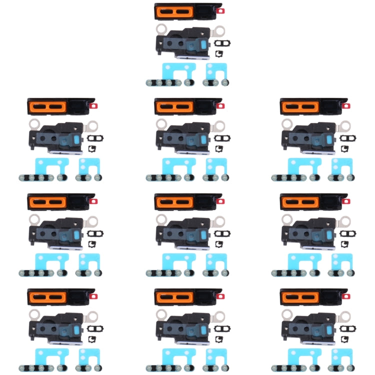 10 PCS Speaker Dustproof Mesh with Frame, For iPhone 13, For iPhone 13 mini, For iPhone 13 Pro, For iPhone 13 Pro Max