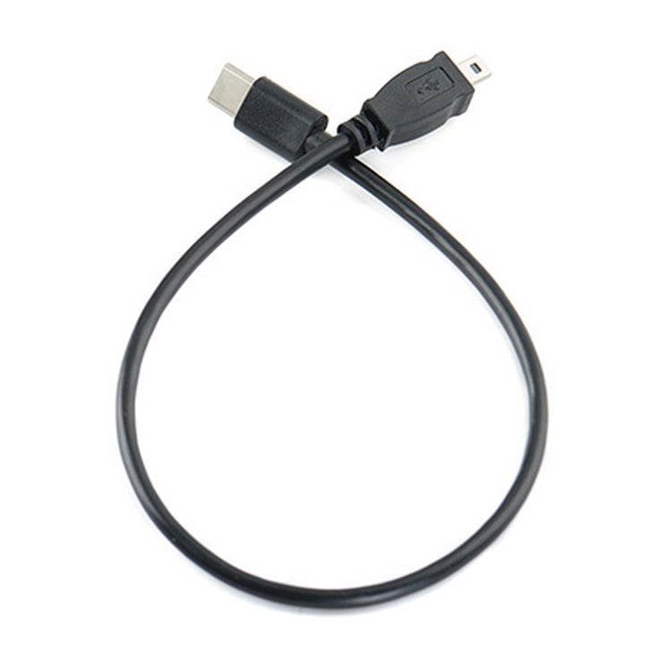 5 PCS 30cm Type-C / USB-C to Mini 8 Pin OTG Phone Data Cable for Nikon, Type-C to Mini 8 Pin For Nikon