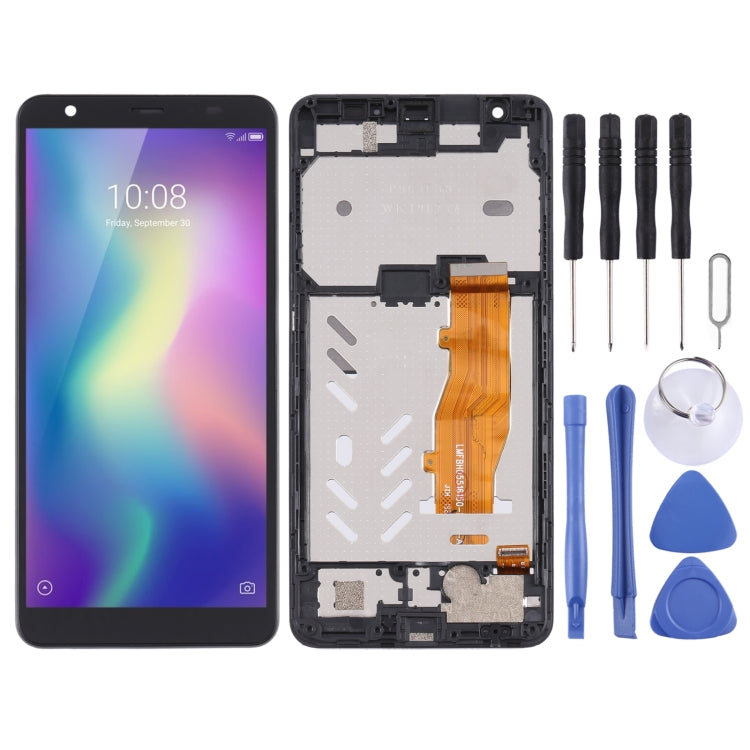 LCD Screen and Digitizer Full Assembly with Frame