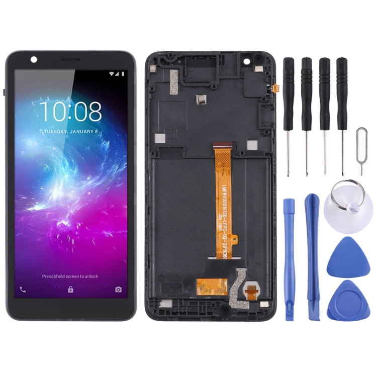 LCD Screen and Digitizer Full Assembly with Frame