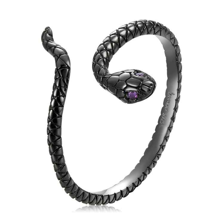 S925 Sterling Silver Mysterious Snake Women Ring