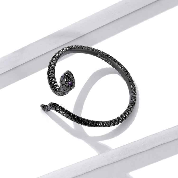 S925 Sterling Silver Mysterious Snake Women Ring