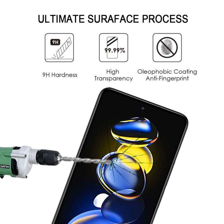 Full Glue Cover Screen Protector Tempered Glass Film For Xiaomi Redmi Note 11T Pro/11T Pro+/11T Pro+ Astro Boy Limited Edition