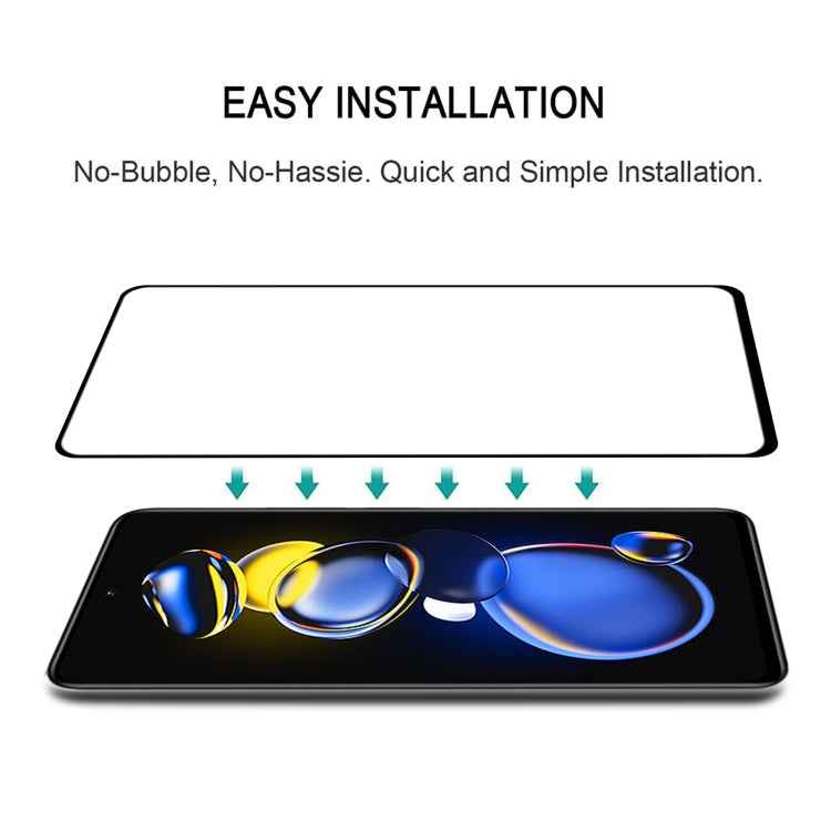 Full Glue Cover Screen Protector Tempered Glass Film For Xiaomi Redmi Note 11T Pro/11T Pro+/11T Pro+ Astro Boy Limited Edition