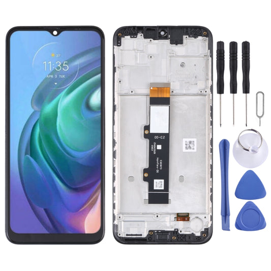 LCD Screen and Digitizer Full Assembly with Frame, For Motorola Moto G10, For Motorola Moto G60s, For Motorola Moto G50 5G, For Motorola Moto E20, For Motorola Moto E40 / E30, For Motorola G Pure, For Motorola Moto G Power 2022, For Motorola Moto G22��...