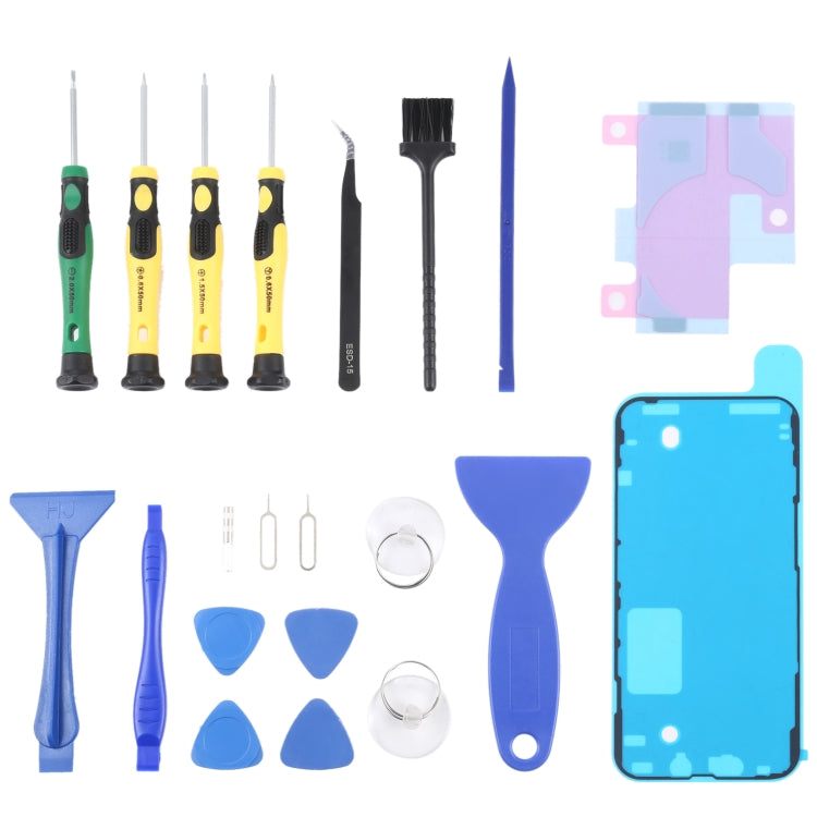 JIAFA JF-8182 21 in 1 Battery Adhesive + LCD Frame Waterproof Adhesive + Repair Tool Set, For iPhone 11, For iPhone 11 Pro, For iPhone 11 Pro Max, For iPhone 12, For iPhone 12 mini, For iPhone 12 Pro, For iPhone 12 Pro Max, For iPhone 13���������������...