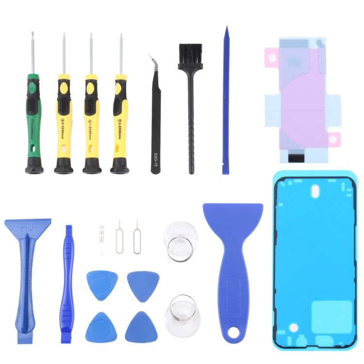 JIAFA JF-8182 21 in 1 Battery Adhesive + LCD Frame Waterproof Adhesive + Repair Tool Set, For iPhone 11, For iPhone 11 Pro, For iPhone 11 Pro Max, For iPhone 12, For iPhone 12 mini, For iPhone 12 Pro, For iPhone 12 Pro Max, For iPhone 13���������������...