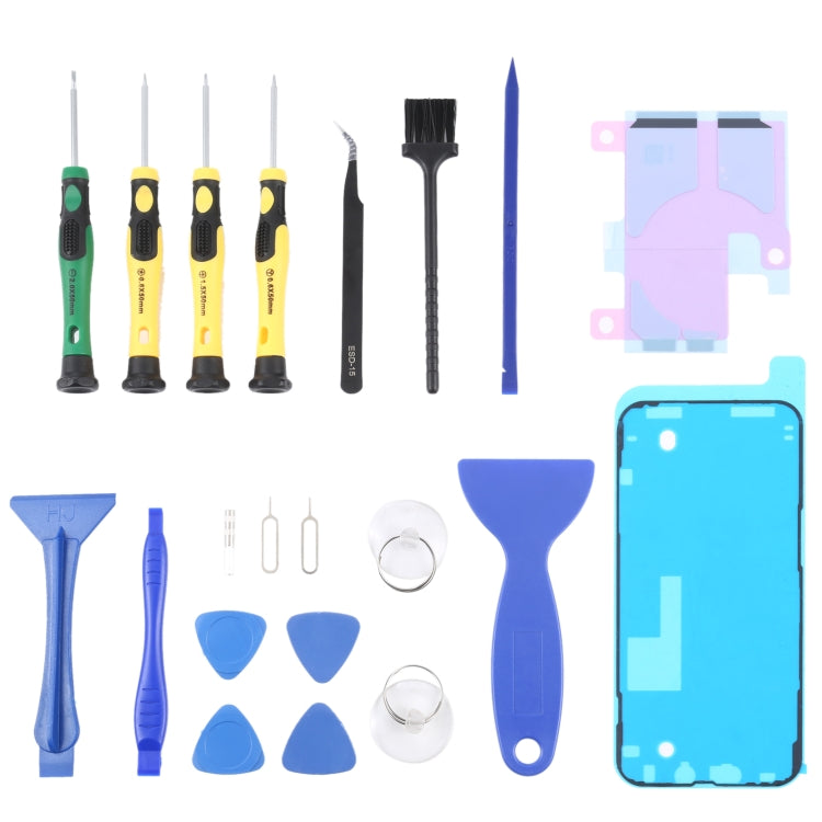 JIAFA JF-8182 21 in 1 Battery Adhesive + LCD Frame Waterproof Adhesive + Repair Tool Set, For iPhone 11, For iPhone 11 Pro, For iPhone 11 Pro Max, For iPhone 12, For iPhone 12 mini, For iPhone 12 Pro, For iPhone 12 Pro Max, For iPhone 13���������������...