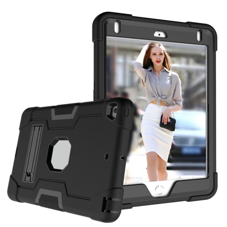 Silicone + PC Protective Case with Stand, For iPad mini 3/2/1