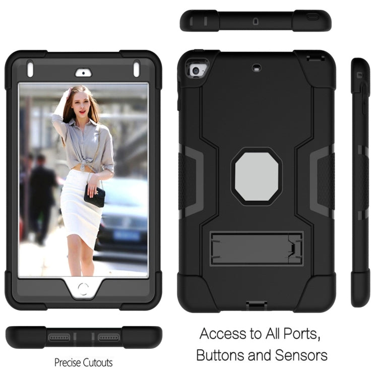 Silicone + PC Protective Case with Stand, For iPad mini 3/2/1