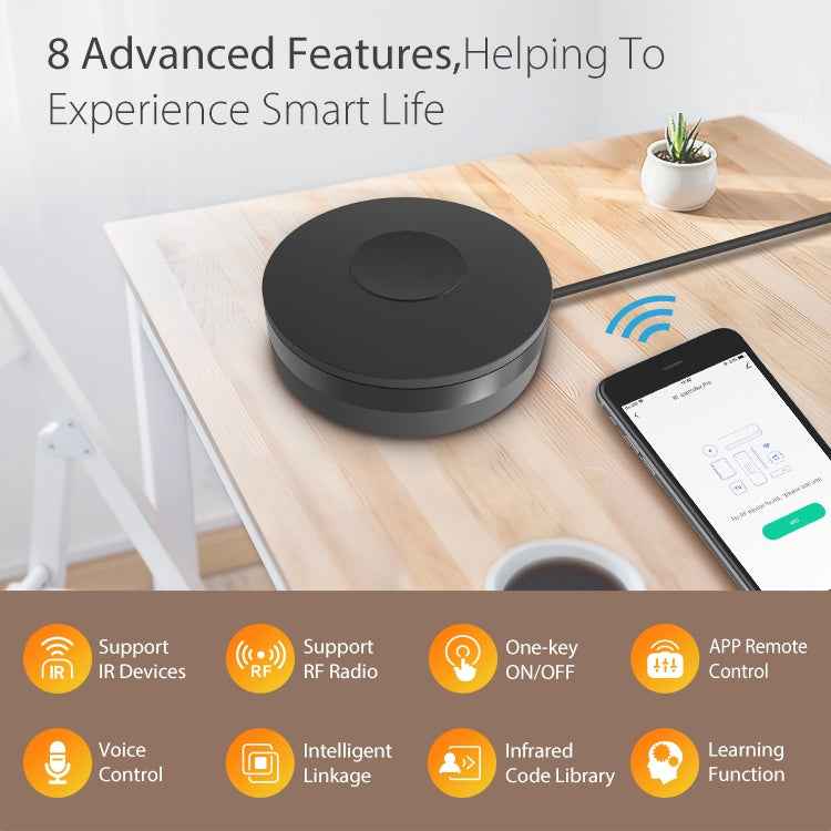 NEO NAS-IR02W-RF WiFi IR + RF Remotc Control Support Some Tuya RF Devices