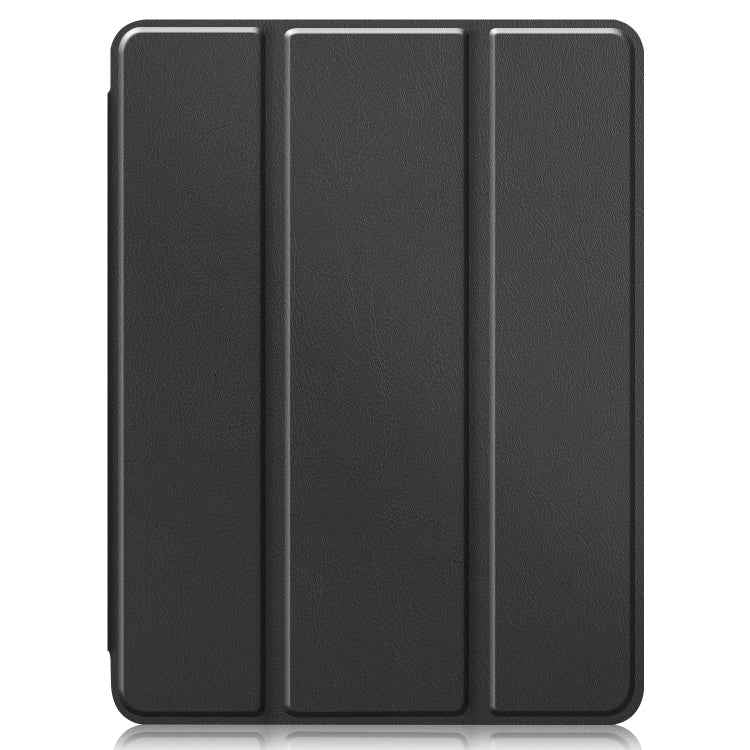 Custer Texture 3-Fold Smart TPU Leather Tablet Case