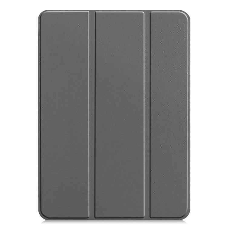 Custer Texture 3-Fold Smart Leather Tablet Case