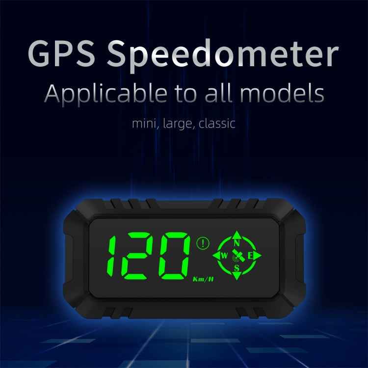 G7 GPS HUD Display Speedometer Digital Car Head-Up Display Over-speed Alarm