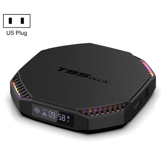 T95 Plus RK3566 Dual Wifi Bluetooth Smart TV Set Top Box,, 4GB+32GB, 8GB+64GB, 8GB+128GB