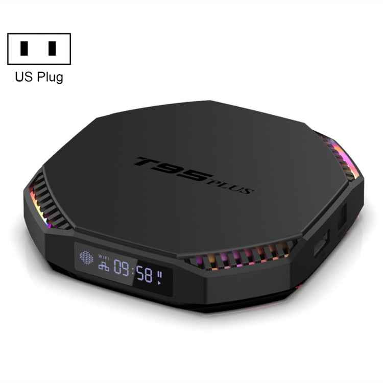 T95 Plus RK3566 Dual Wifi Bluetooth Smart TV Set Top Box,, 4GB+32GB, 8GB+64GB, 8GB+128GB