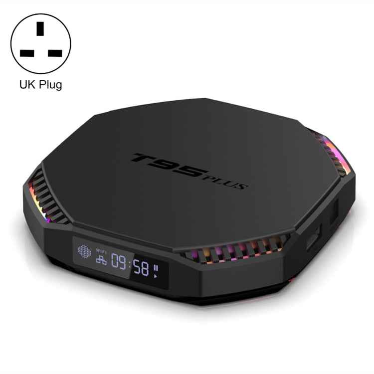 T95 Plus RK3566 Dual Wifi Bluetooth Smart TV Set Top Box,, 4GB+32GB, 8GB+64GB, 8GB+128GB