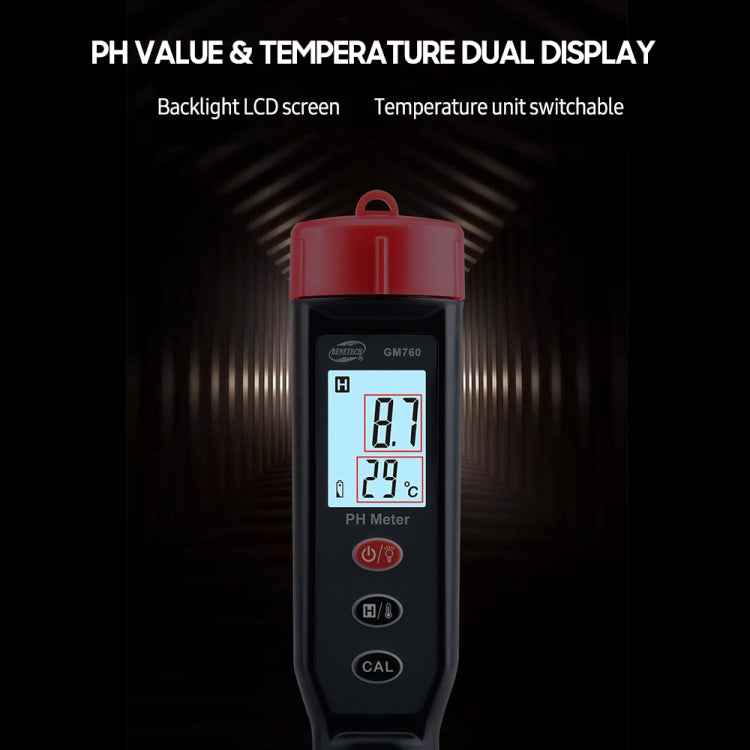 BENETECH GM760 Digital PH Meter Tester