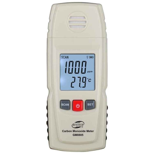 BENETECH GM8805 Portable Digital Carbon Monoxide Meter, Battery Not Included