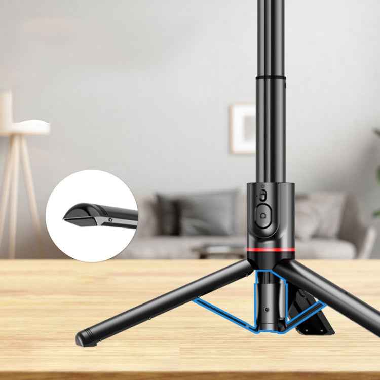 L13D Bluetooth Remote Control Detachable Fill Light Tripod Selfie Stick Phone Holder