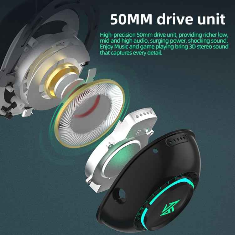KZ-GP20 Bluetooth/2.4G Dual Mode Gaming RGB Lighting Headphones
