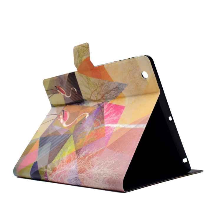 For iPad 5 / 6 Horizontal Flip Leather Case with Holder & Card Slot & Sleep / Wake-up Function