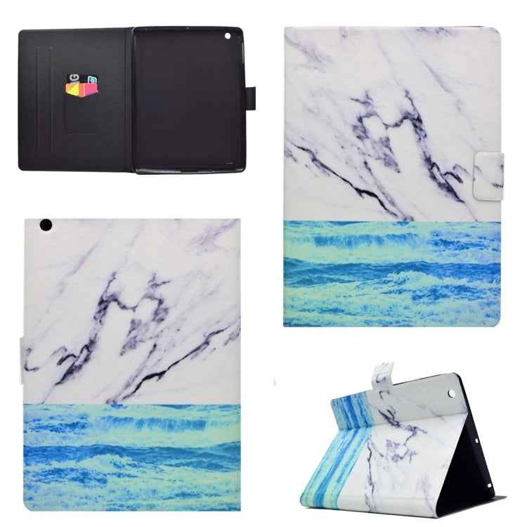 For iPad 5 / 6 Horizontal Flip Leather Case with Holder & Card Slot & Sleep / Wake-up Function