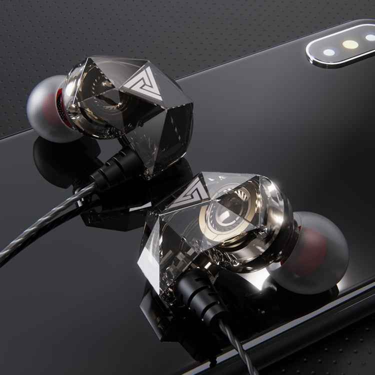 QKZ AK2 Sports In-ear Wired HiFi Sound Heavy Bass 3.5mm Earphone with Mic