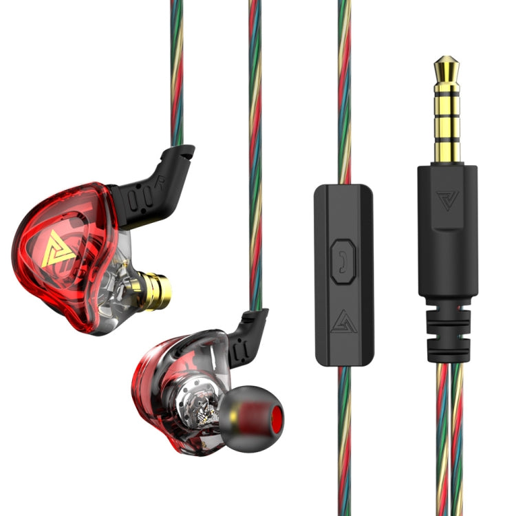 QKZ DMX Sports In-ear HIFI 3.5mm Wired Control Earphone with Mic