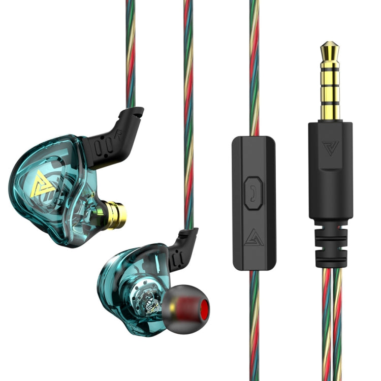 QKZ DMX Sports In-ear HIFI 3.5mm Wired Control Earphone with Mic