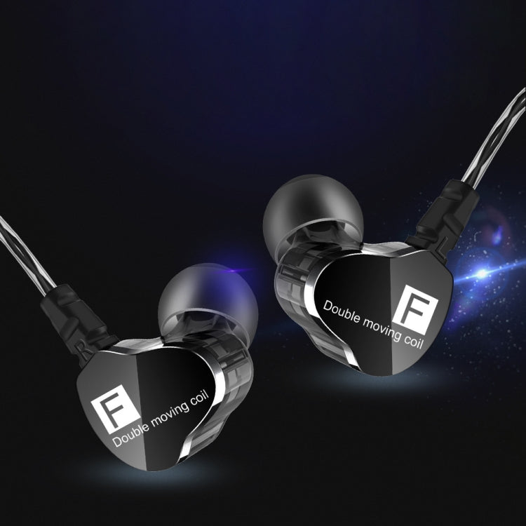 QKZ F910 In-Ear Subwoofer Dual Dynamic Earphone