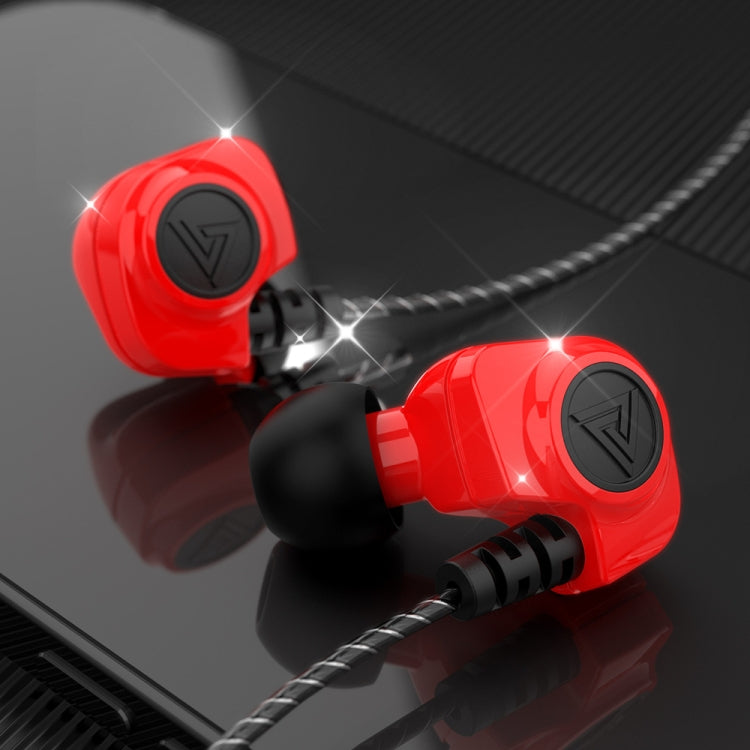 QKZ SK5 In-ear Subwoofer Wire-controlled Music Earphone with Mic
