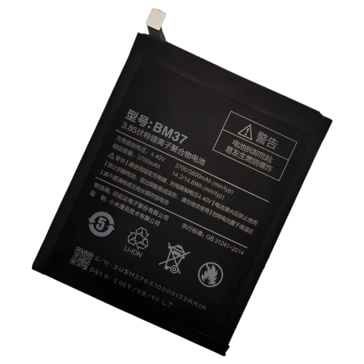 BN53 4820 mAh Li-Polymer Battery Replacement For Xiaomi Redmi Note 9 Pro 5G, BM37, BN51, BM52, BM4M, BM4Q, BN56, BM55, BN53, BN62, BM54, BM4X, BM4Y, BM57, BN59, BP42, 38, BP44, BM5A, BP47, BN66, BM58, BP43, BN57, BS01FA, BN60, BN80, BM4P, BN61