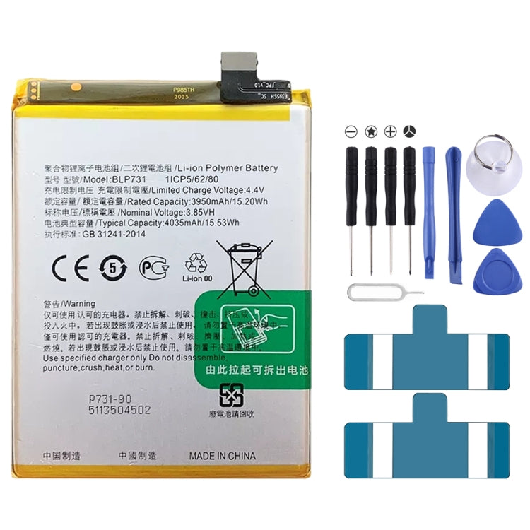 BLP855 4500 mAh Li-Polymer Battery Replacement For OPPO Reno6 Pro 5G / K9 Pro, BLP805, BLP851, BLP831, BLP851 For OPPO F19 / F19s, BLP757, BLP751, BLP731, BLP729, BLP723, BLP713, BLP693, BLP777, BLP799, BLP803, BLP807, BLP877, BLP841, BLP837, BLP809���...