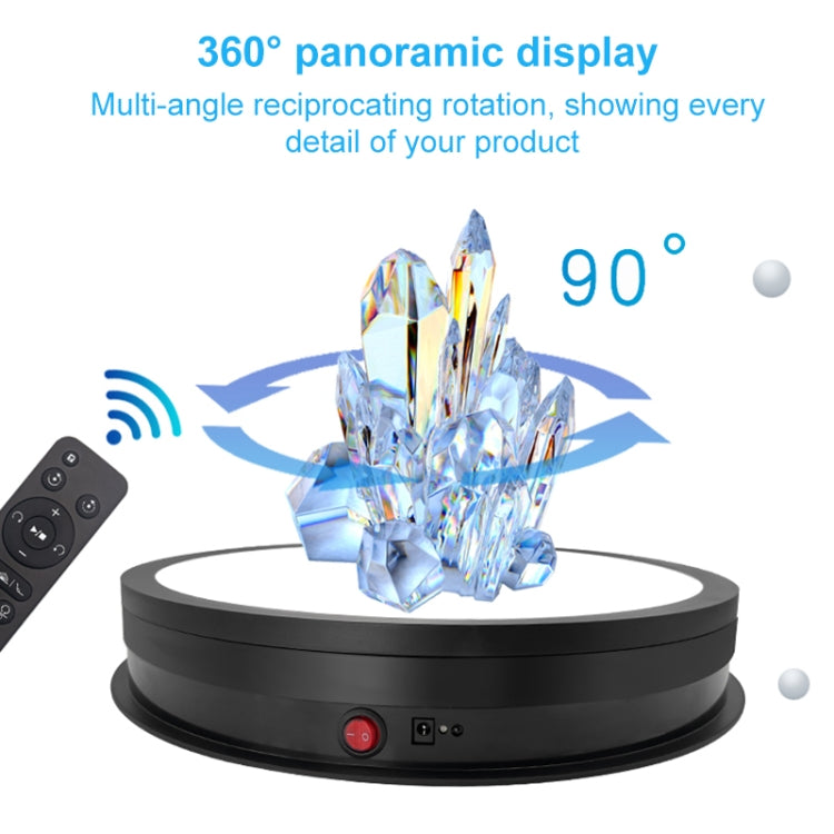 42cm LED Light Electric Rotating Display Stand Turntable, 42cm LED Light, US Plug, 42cm LED Light, EU Plug, 42cm LED Light, UK Plug, 42cm LED Light, AU Plug