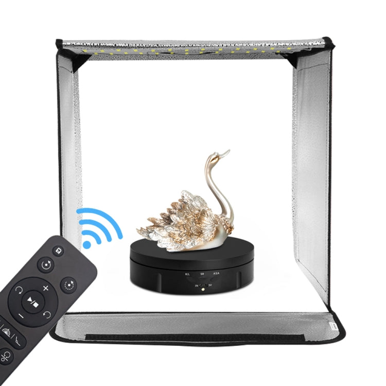 USB Electric Rotating Turntable Display Stand, Load: 10kg, 14.6cm Remote, 14.6cm Remote Mirror