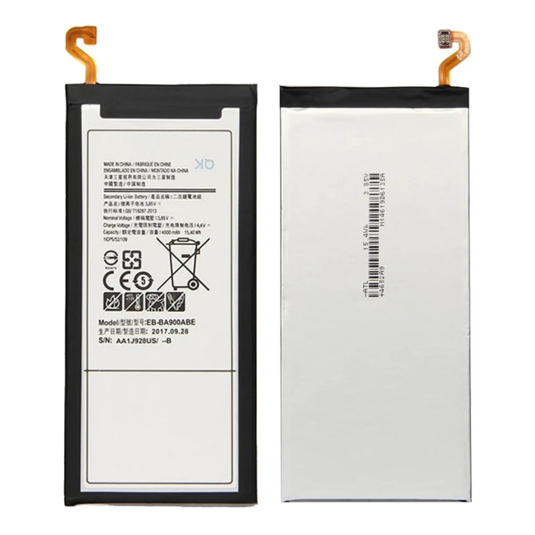 EB-BA900ABE 4000mAh Li-Polymer Battery Replacement, For Samsung Galaxy A9 A9000 SM-A9000