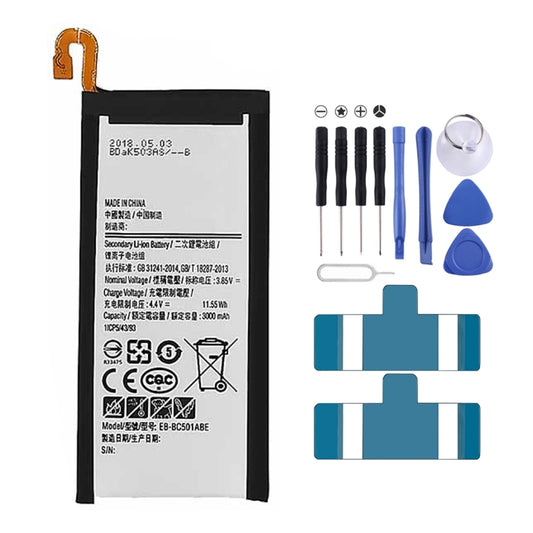 EB-BC501ABE 3000mAh Li-Polymer Battery Replacement, For Samsung Galaxy C5 Pro SM-C5010