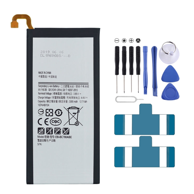 EB-BC700ABE 3300mAh Li-Polymer Battery Replacement, For Samsung Galaxy C7 C7000 C7010 C7018