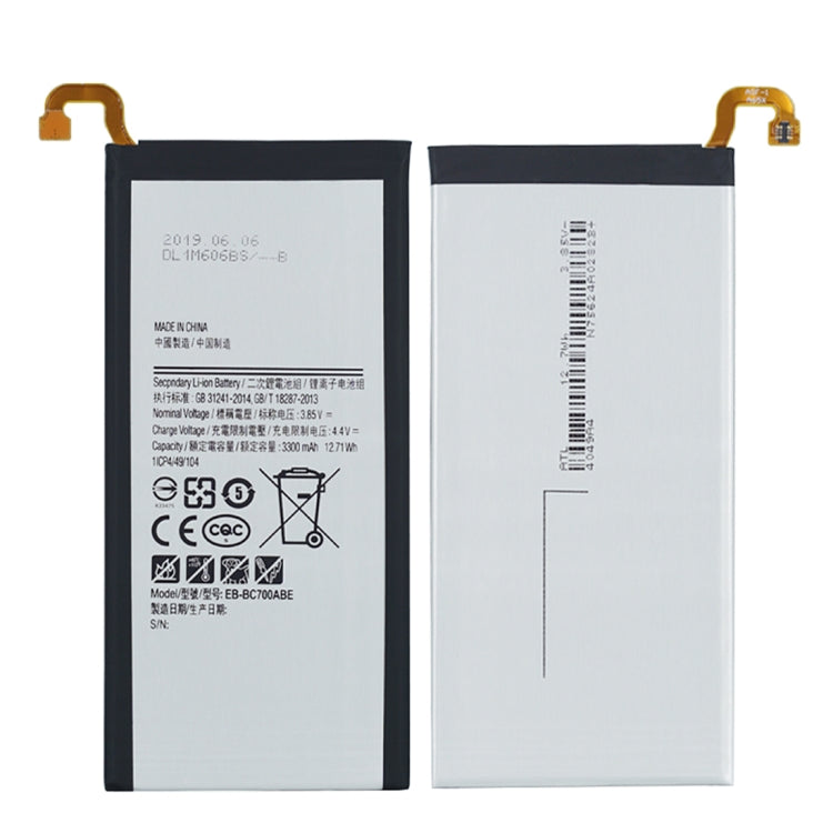 EB-BC700ABE 3300mAh Li-Polymer Battery Replacement, For Samsung Galaxy C7 C7000 C7010 C7018