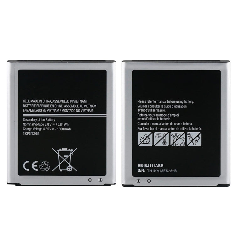 EB-BJ111ABE 1800mAh Li-Polymer Battery Replacement, For Samsung Galaxy J1 Ace