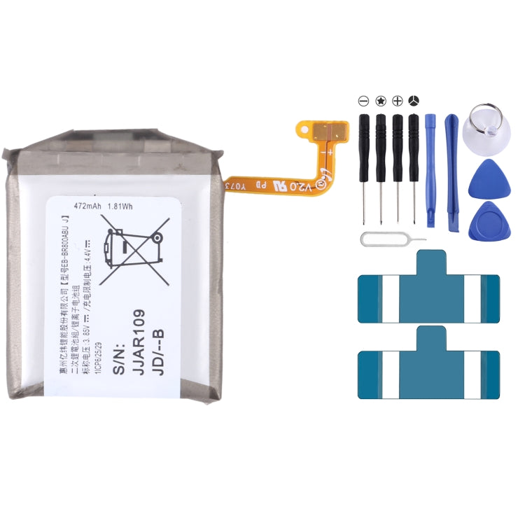 220mAh PL402022H Li-Polymer Battery Replacement For Huami Amazfit GTS 2/GTS 2 Mini A2010, 380mAh EB-BR760ABE, 236mAh EB-BR500ABU, 340mAh  EB-BR820ABY, 472mAh EB-BR800ABU, 247mAh EB-BR830ABY, 270mAh EB-BR170ABU, 250mAh EB-BR720ABE, 330mAh EB-BR840ABY���...