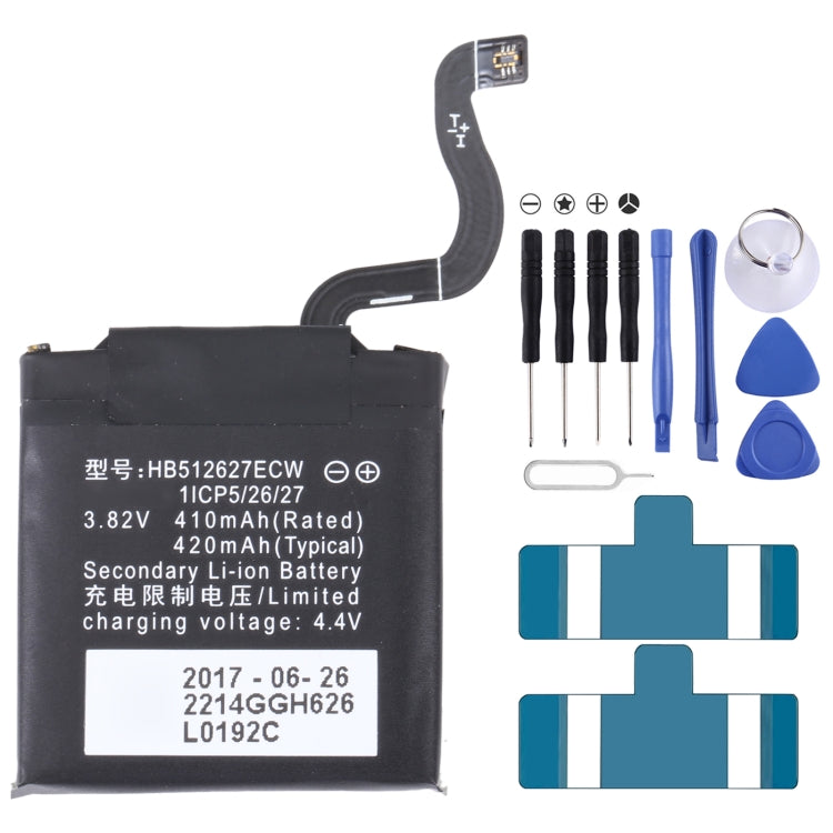 220mAh PL402022H Li-Polymer Battery Replacement For Huami Amazfit GTS 2/GTS 2 Mini A2010, 380mAh EB-BR760ABE, 236mAh EB-BR500ABU, 340mAh  EB-BR820ABY, 472mAh EB-BR800ABU, 247mAh EB-BR830ABY, 270mAh EB-BR170ABU, 250mAh EB-BR720ABE, 330mAh EB-BR840ABY���...