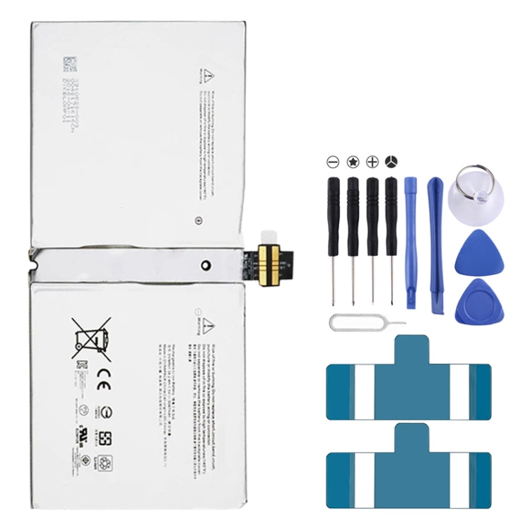 For Microsoft Surface Book 2 15 inch 1793 1813 3070mAh Li-Polymer Battery, 42.2WH 5547mAh, 7.5V 2387mAh, DYNH01, 42WH 5676mAh, DYNR01 5087mAh, 43.2WH 5702mAh, 45Wh 5940mAh, 7.66V 3411mAh