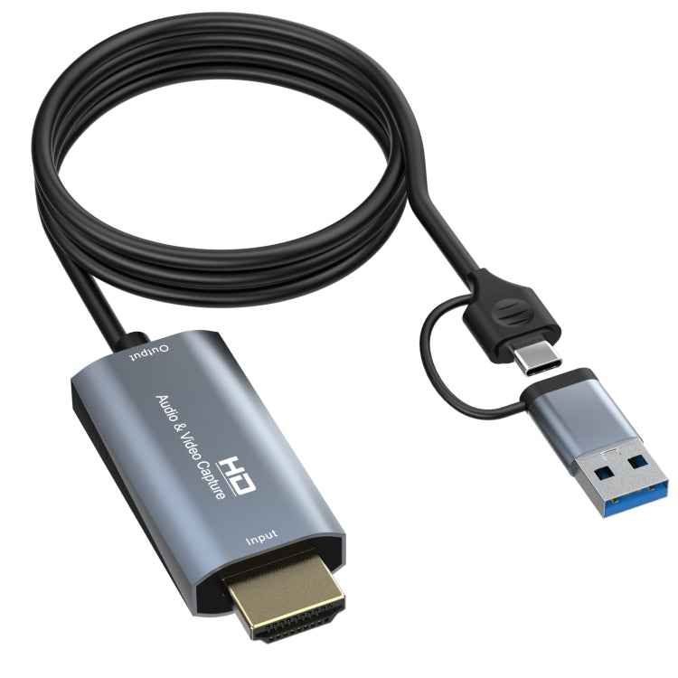 Z36 HDMI/M to USB-Type C/M HD Video Capture Card, Length: 2m